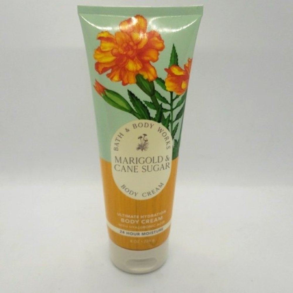 New Bath & Body Works Sale Marigold & Cane Sugar Ultimate Hydration Body Cream